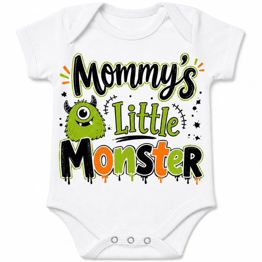 Mommy's LittleMonster (Short Sleeve Onesie)