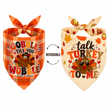 Talk Turkey/Gobble,  Wobble(Reversible)