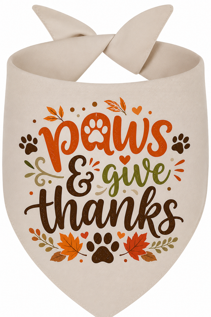 Paws & give thanks
