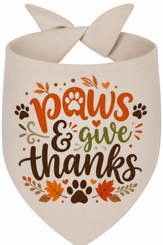 Paws & give thanks