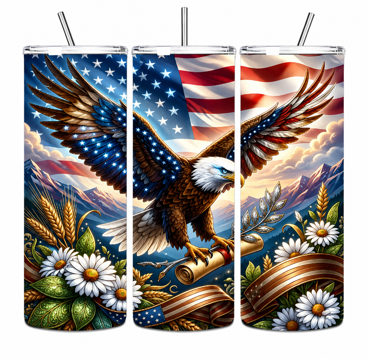 Wings of Liberty 20oz Tumbler