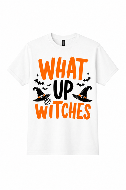 What Up Witches Graphic Tee