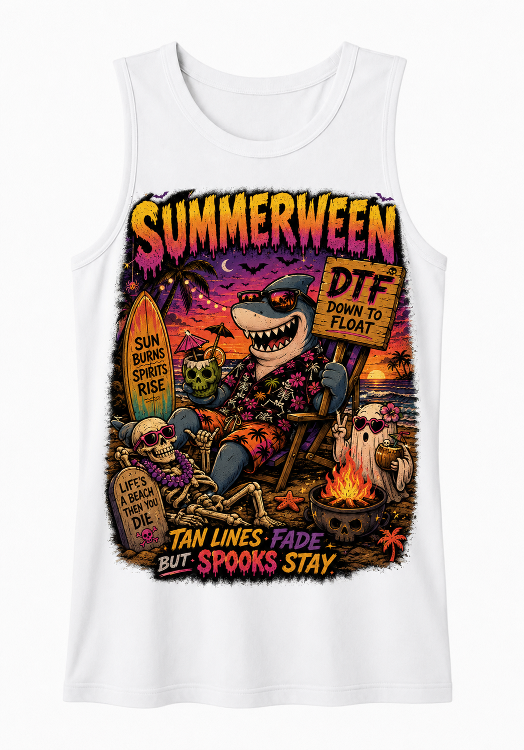 Down to Float Summerween Tank