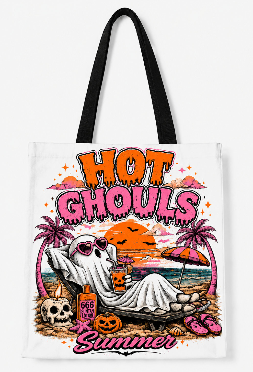 Hot Ghouls Summer (Tote Bag)