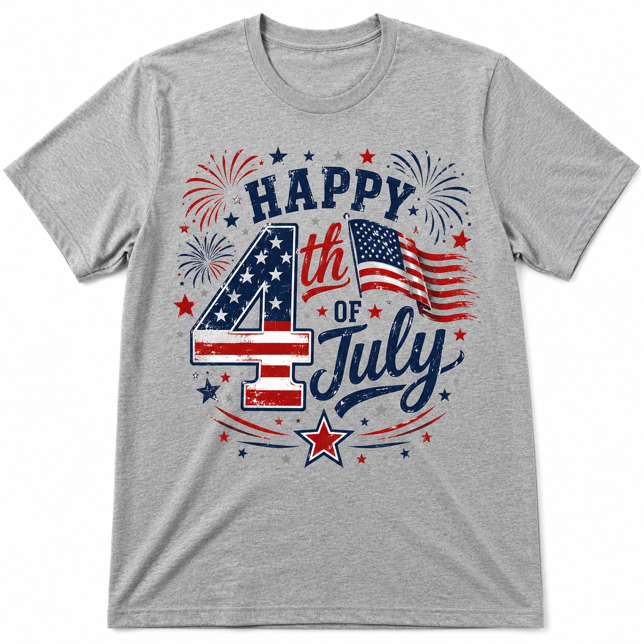 Classic Happy 4th of July