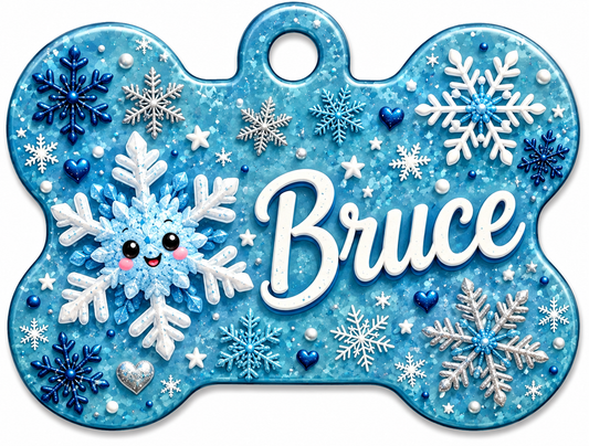 Frosted Paws (ID Tag)