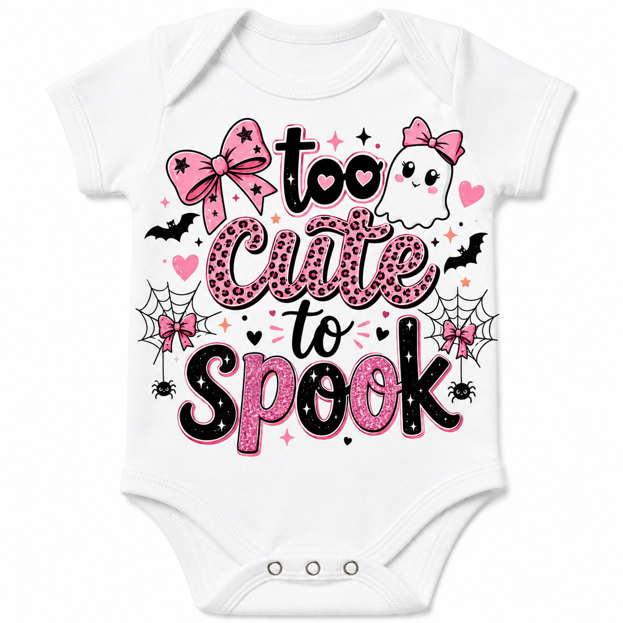 Too Cute To Spook 1 (Short Sleeve Onesie)