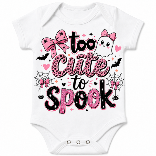 Too Cute To Spook 1 (Short Sleeve Onesie)