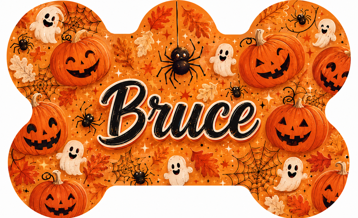 Pumpkins and Boo's (ID Tags)