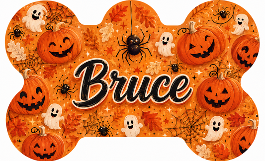 Pumpkins and Boo's (ID Tags)