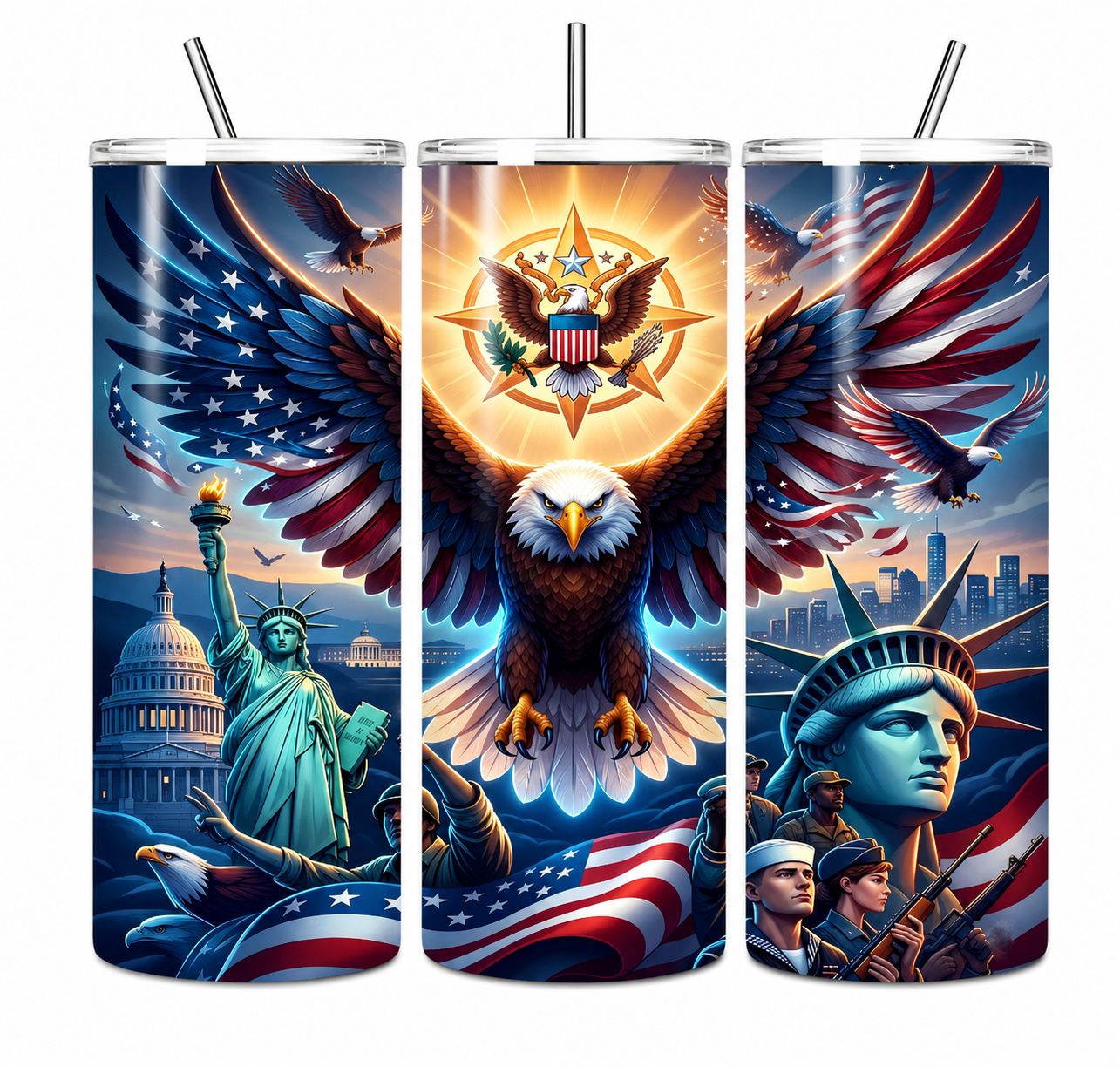 Wings of Freedom 20oz Tumbler