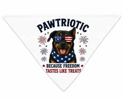 Custom Pawtriotic Bandana