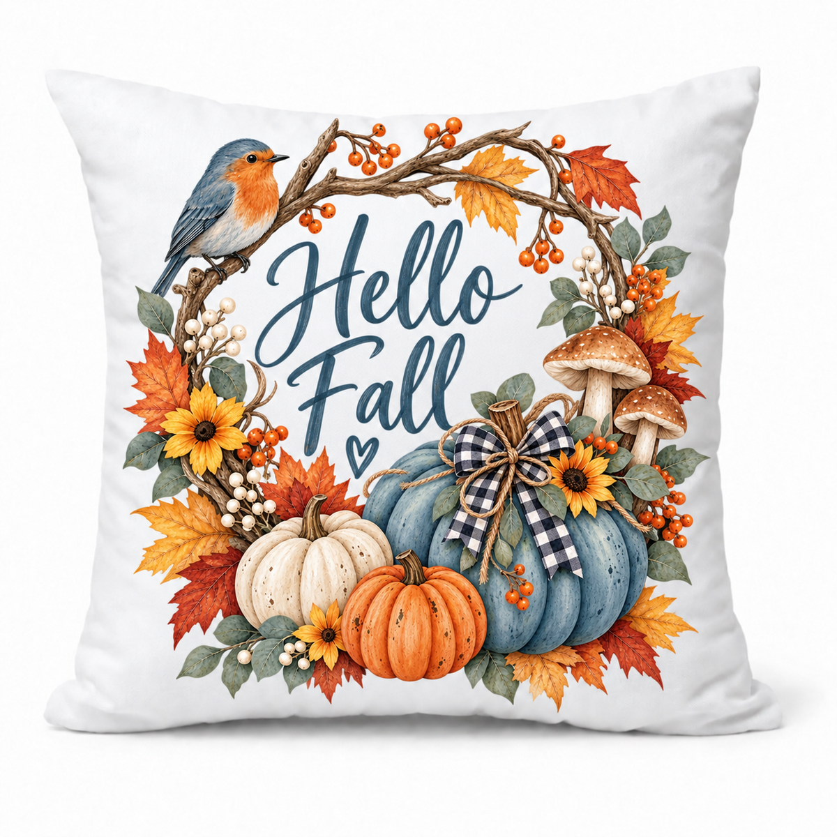 Gathered For Fall (pillow case)