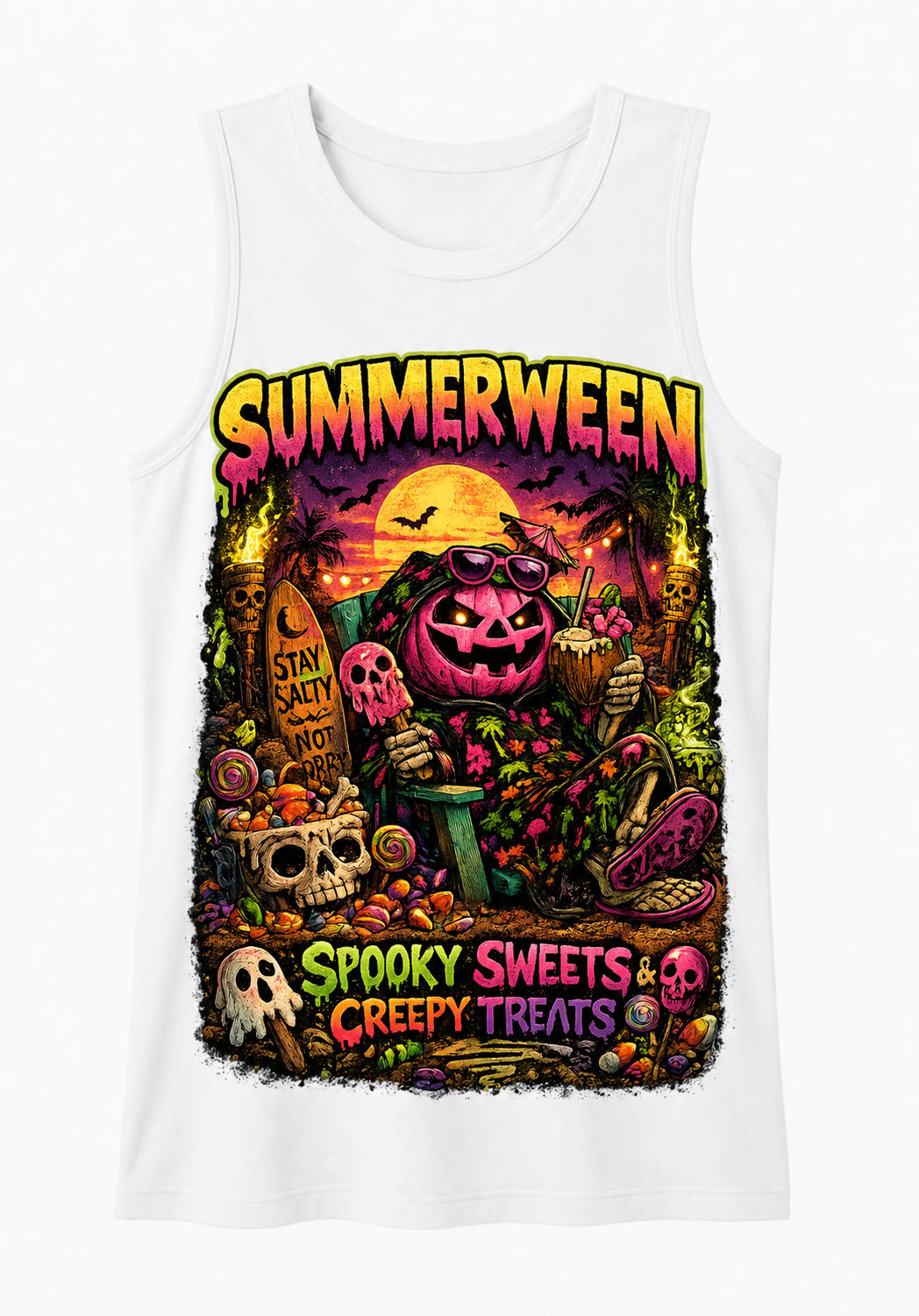 Spooky Sweets & Creepy Treats Summerween Tank