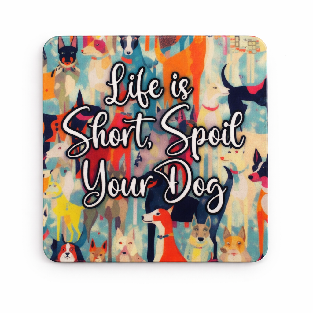 Life Is Short, Spoil Your Dog (Magnet)