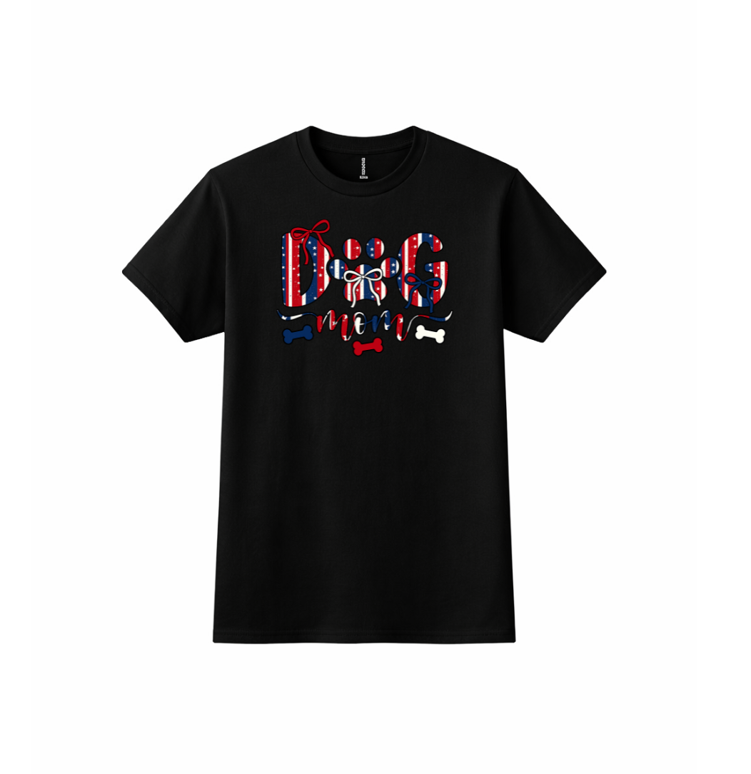 USA Dog Mom (Graphic Tee)
